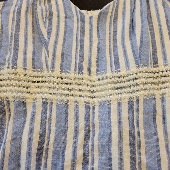 Speechless Blue and White Stripped Dress. Size XL (Junior) - Picture 2 of 5